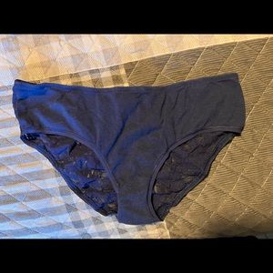 Victoria’s Secret lace back cotton hip huggers